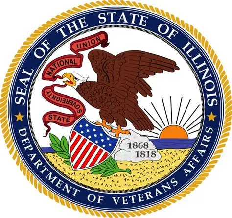 Illinois Department of Veterans' Affairs logo